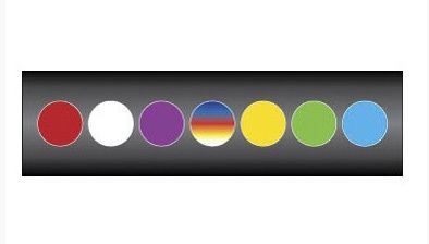 Prize Wheel Layout - Color Wheel - 15 Inch X 48 Inch