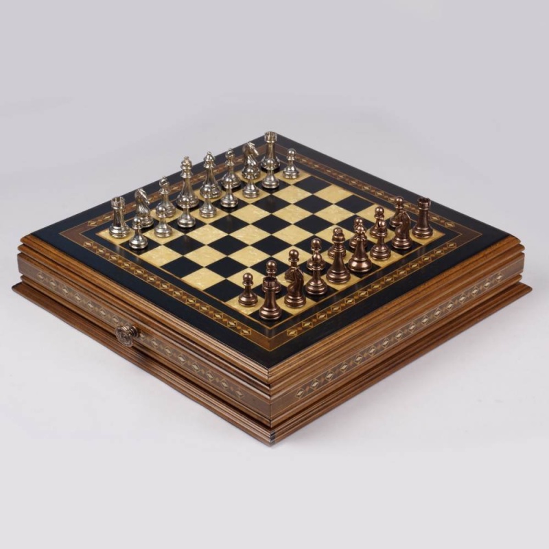 17" Elite Storage Chess Set