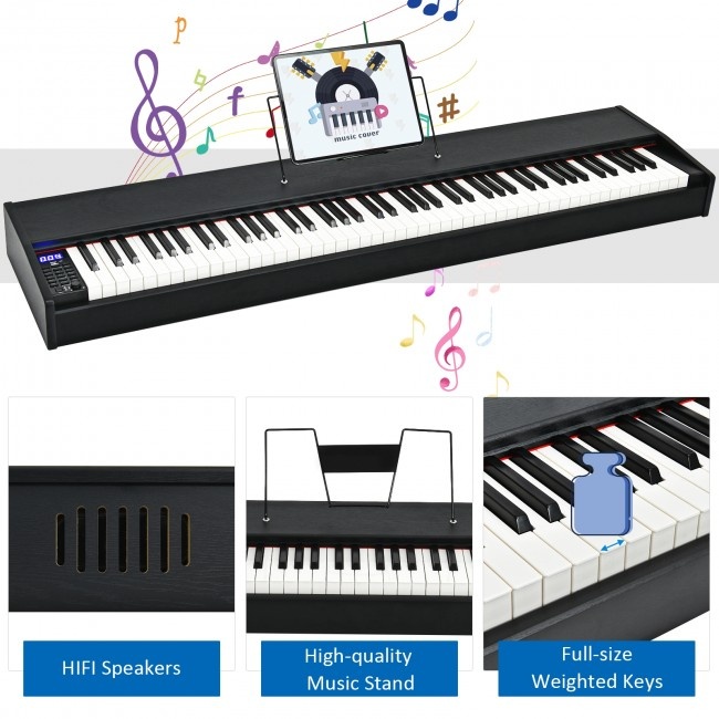 88-key-full-size-digital-piano-weighted-keyboard-with-sustain-pedal