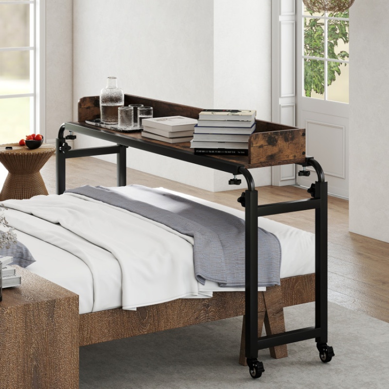Overbed Desk With Wheels