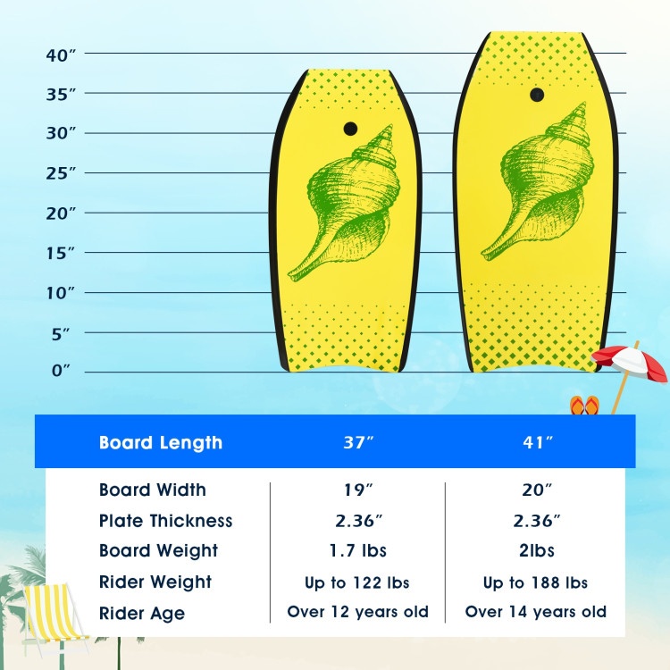 Super Lightweight Surfing Bodyboard
