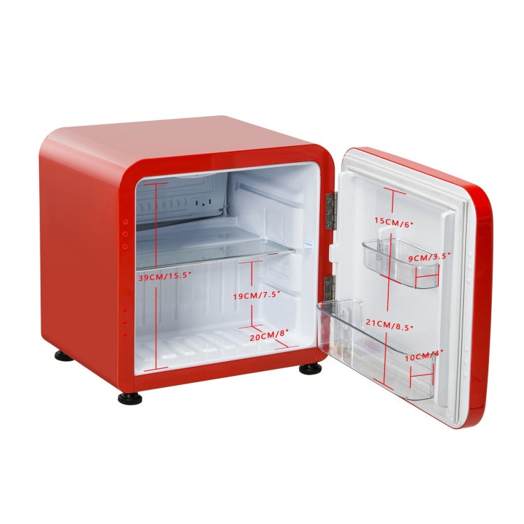 1.6 Cubic Feet Compact Refrigerator With Reversible Door