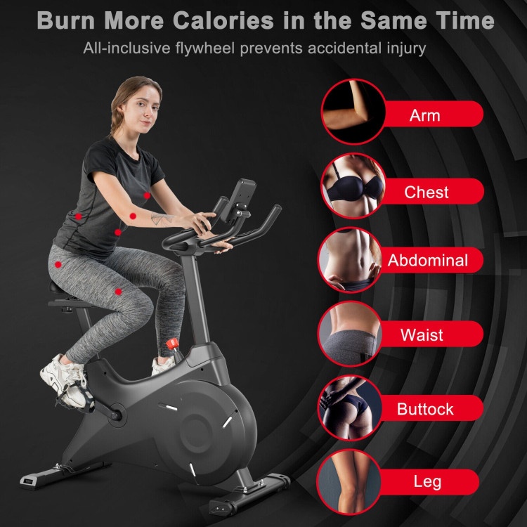 Magnetic Resistance Stationary Bike For Home Gym