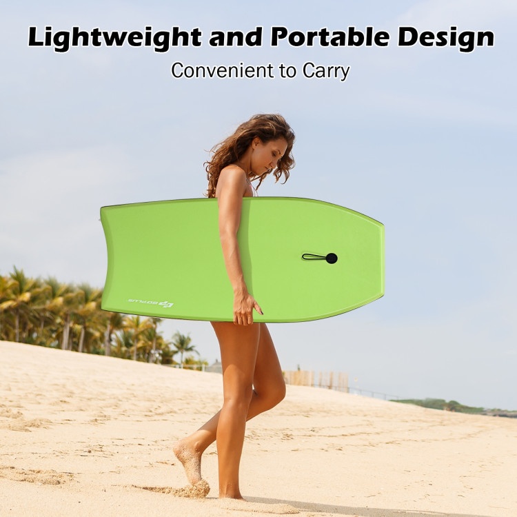 Super Surfing Lightweight Bodyboard With Leash