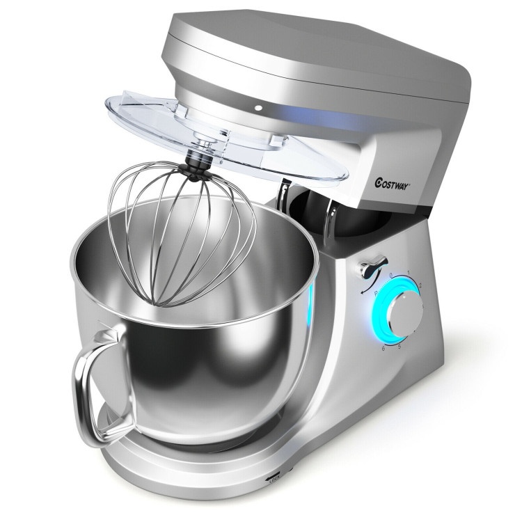 7.5 Qt Tilt-Head Stand Mixer 6 Speed 660W With Dough Hook Beater