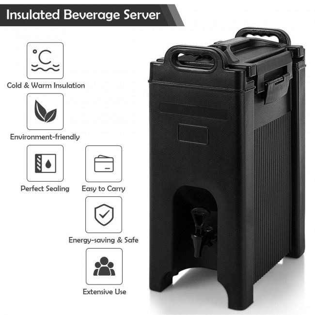 5 Gallon Insulated Beverage Server Dispenser