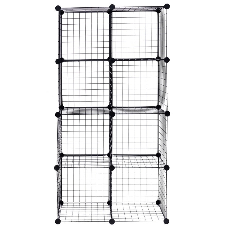 Diy 8 Cube Grid Wire Cube Shelves - Buy Online