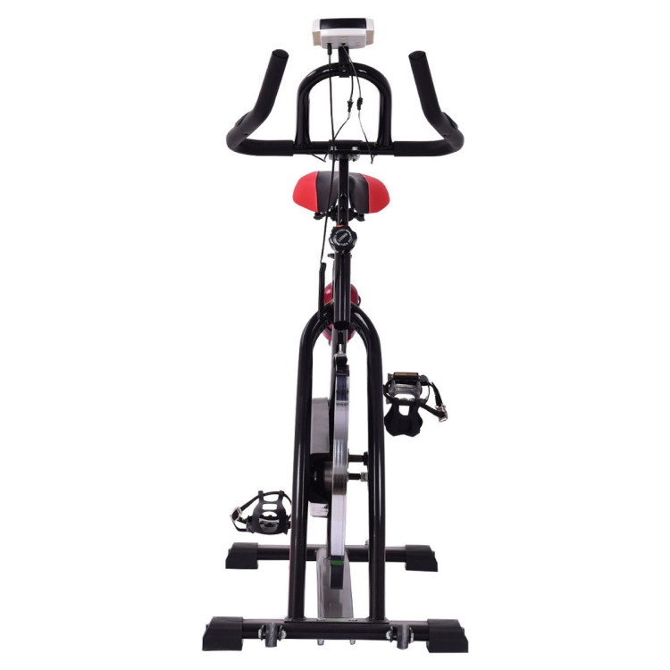 Household Adjustable Indoor Exercise Cycling Bike Trainer With Electronic Meter