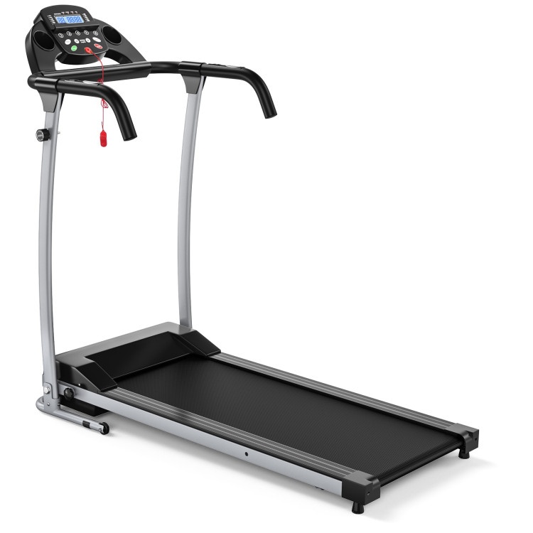 Compact Electric Folding Running Treadmill With 12 Preset Programs Led Monitor