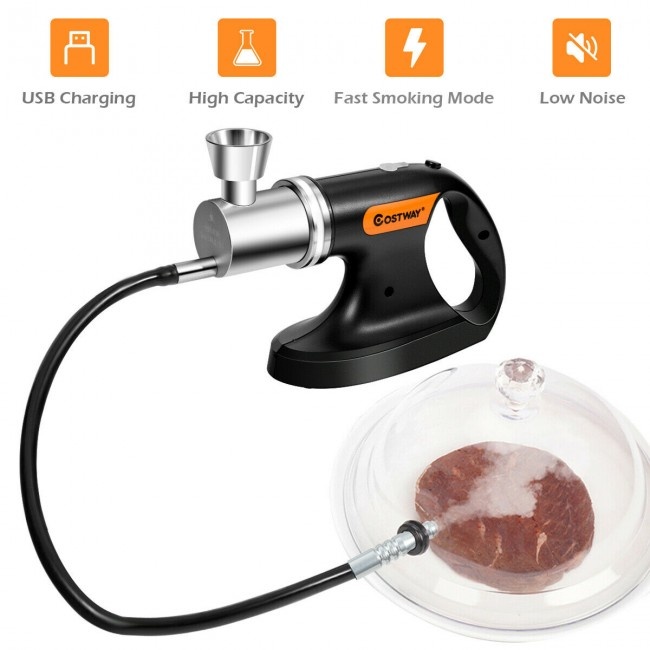 Handheld Cold Smoking Infuser Vacuum Sealer With Usb Cable