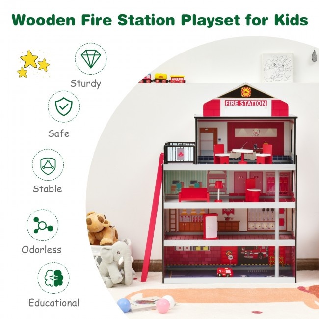 fire station dollhouse