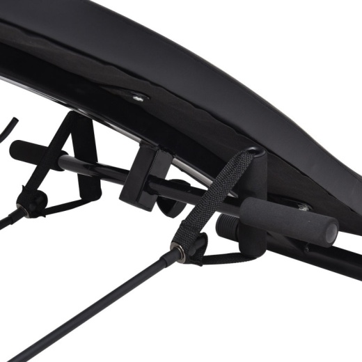 Adjustable Incline Curved Workout Fitness Sit Up Bench