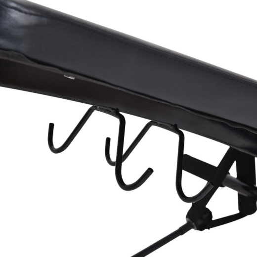 Adjustable Incline Curved Workout Fitness Sit Up Bench