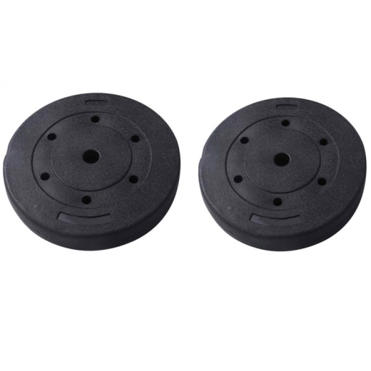 8Kg X 2 Standard Strength Training 1.2-Inches Hole Weight Plates