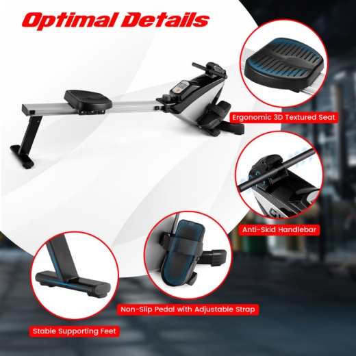 Adjustable Oxygen Resistance Of Folding Magnetic Rowing