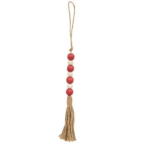 Wood Beads - Natural with Jute