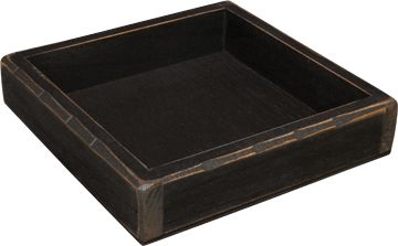 Black Candle Tray