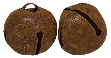 Rusty Jingle Bells - 48/Pkg, 13Mm - Add Vintage Charm to Your Crafts