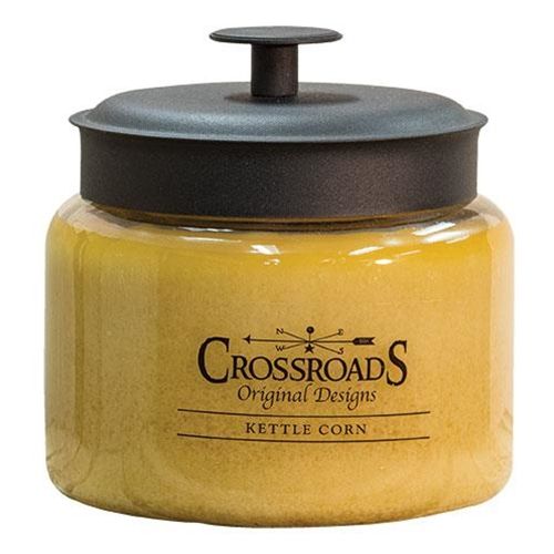 Kettle Corn Jar Candle, 48Oz - Made in USA