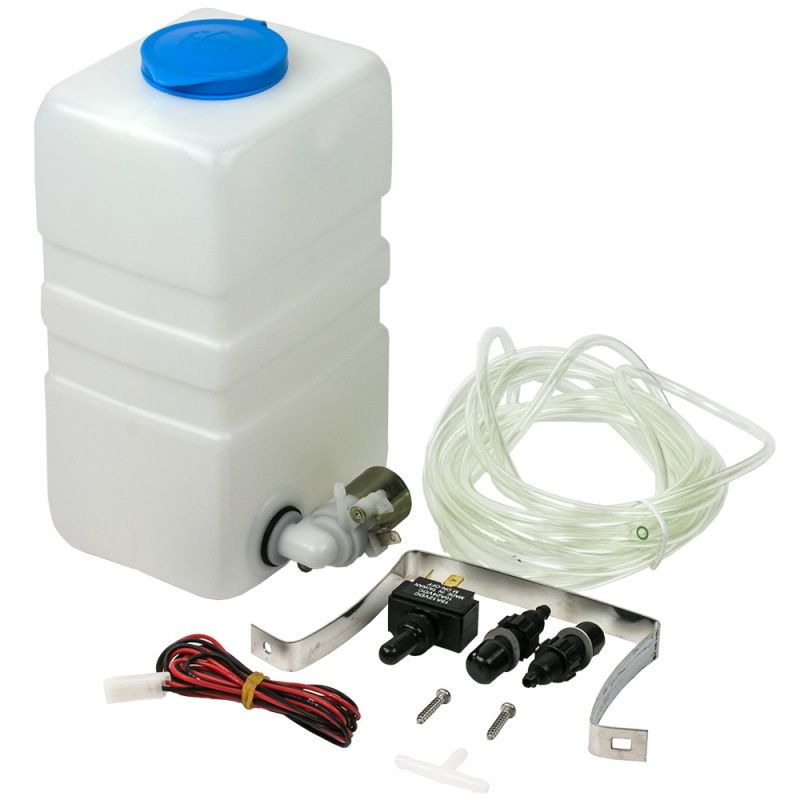 Sea-Dog Windshield Washer Kit Complete - Plastic
