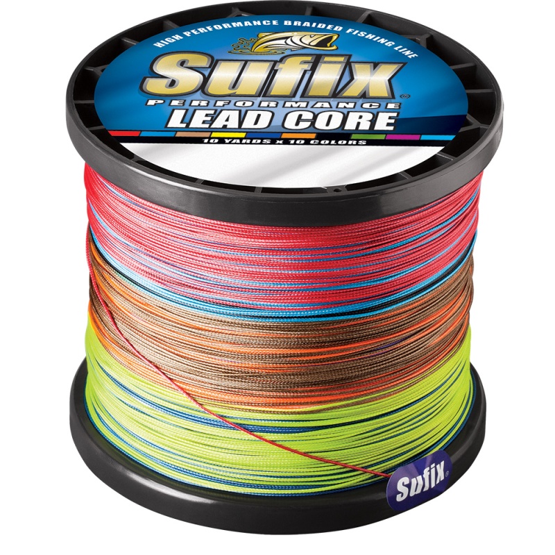 Sufix Performance Lead Core - 27Lb - 10-Color Metered - 600 Yds
