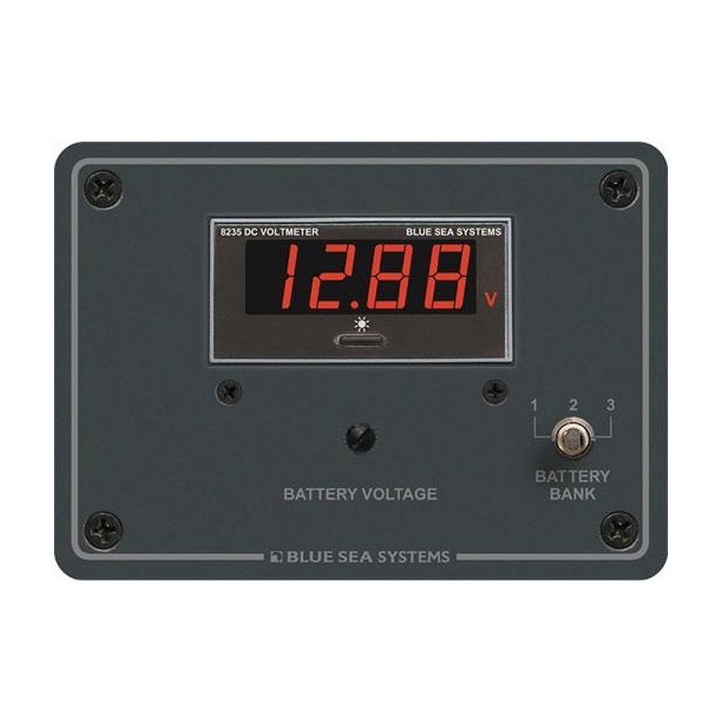 Blue Sea 8051 Dc Digital Voltmeter Panel