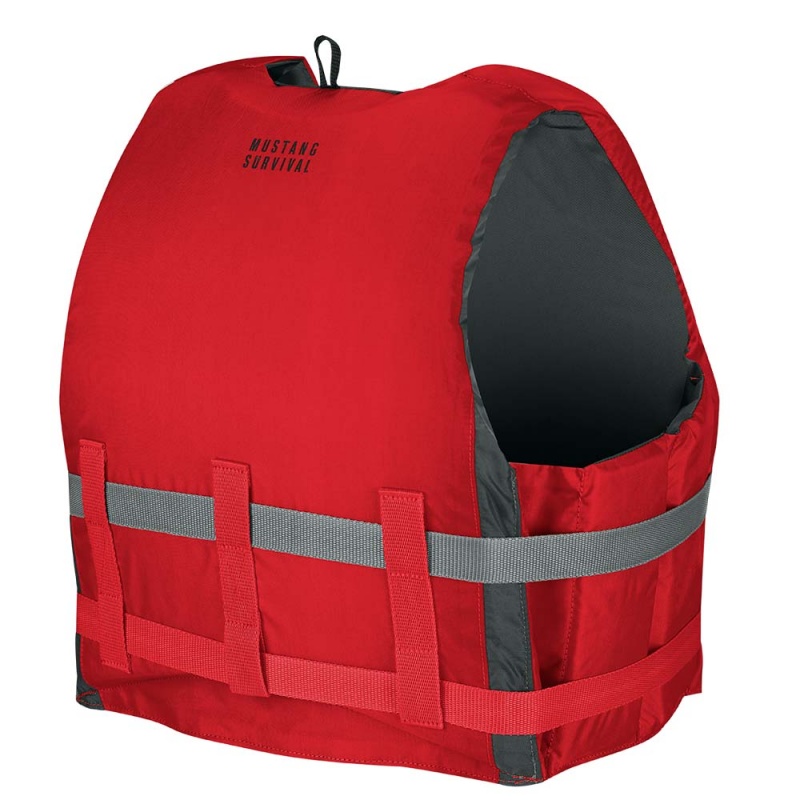 Mustang Livery Foam Vest - Red - Medium/Large
