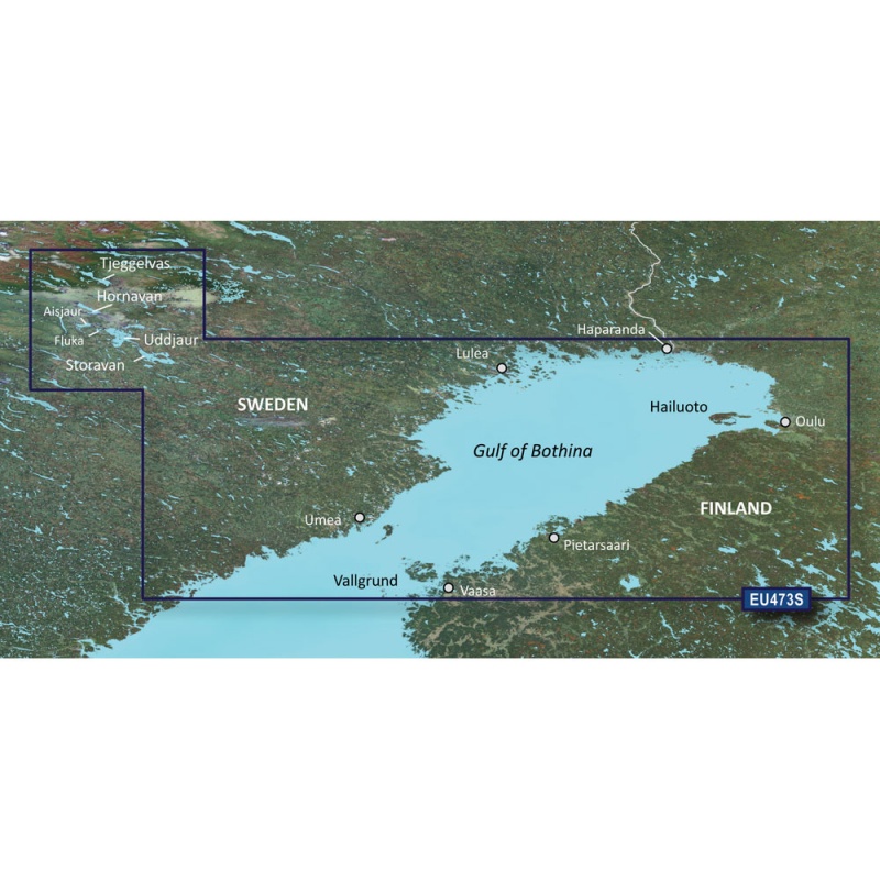 Garmin Bluechart® G3 Vision® Hd - Veu473s - Gulf Of Bothnia, North - Microsd™/Sd™