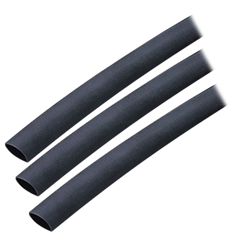 Ancor Adhesive Lined Heat Shrink Tubing (Alt) - 3/8" X 3" - 3-Pack - Black