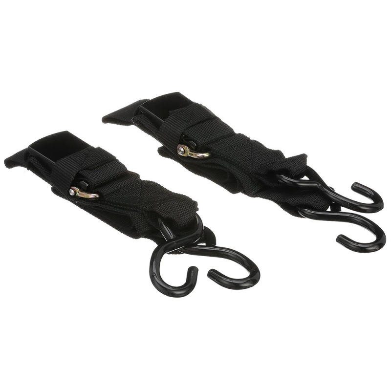 Attwood Quick-Release Transom Tie-Down Straps 2" X 4' Pair