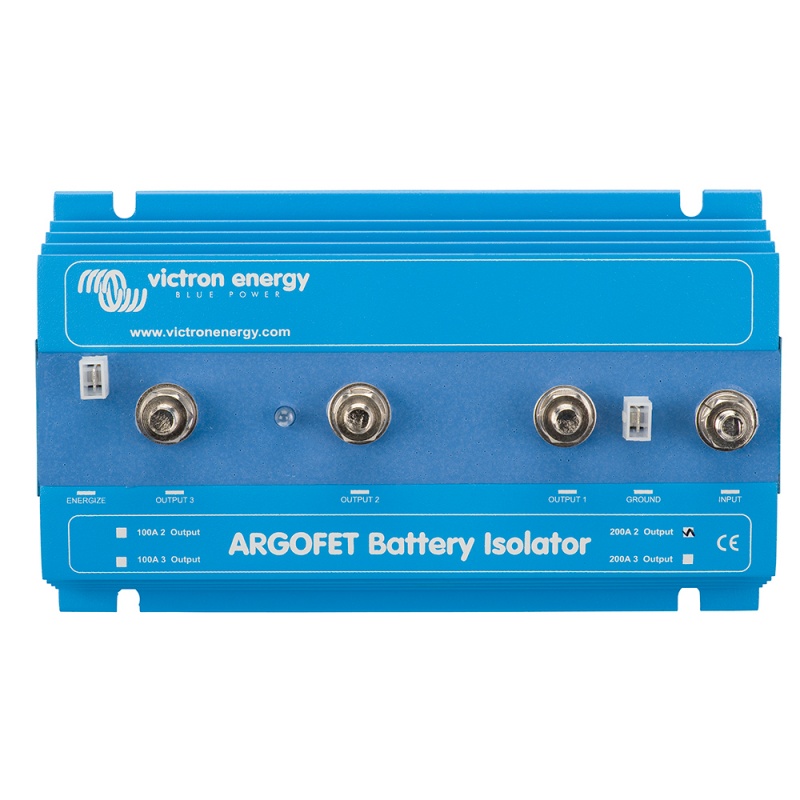 Victron Argo Fet Battery Isolator - 200Amp - 2 Batteries