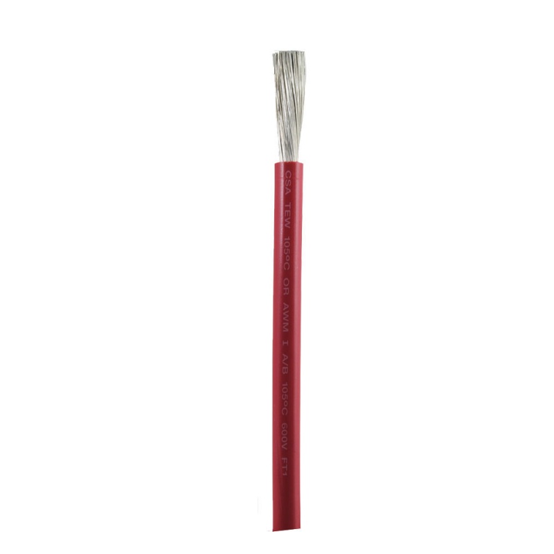Ancor Red 3/0 Awg Battery Cable - Sold By The Foot