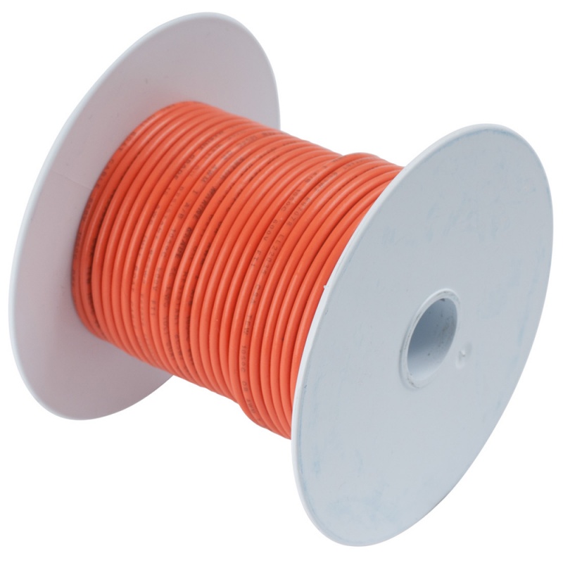 Ancor Orange 18 Awg Tinned Copper Wire - 250'