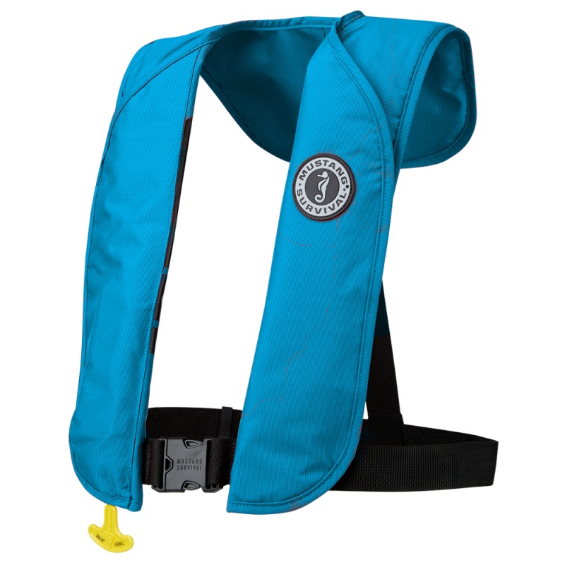 Mustang Mit 70 Automatic Inflatable Pfd - Azure Blue