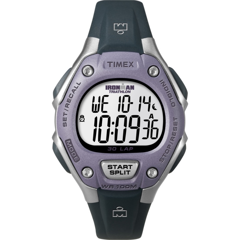 Timex Ironman® 30-Lap Mid-Size - Black/Lilac