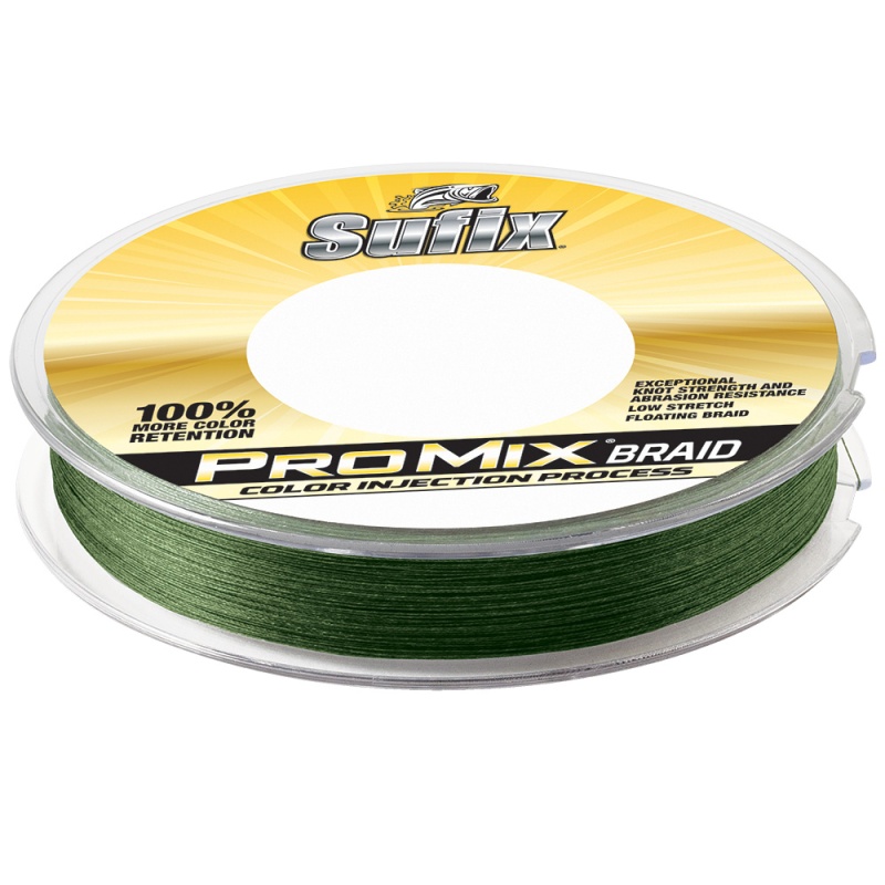 Sufix Promix® Braid - 6Lb - Low-Vis Green - 300 Yds