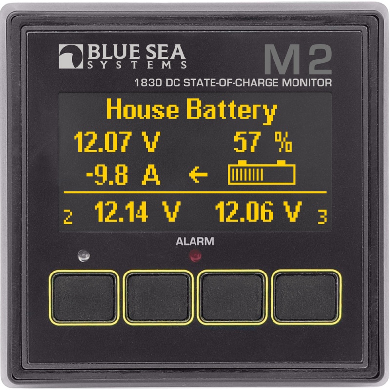 Blue Sea 1830 M2 Dc Soc State Of Charge Monitor