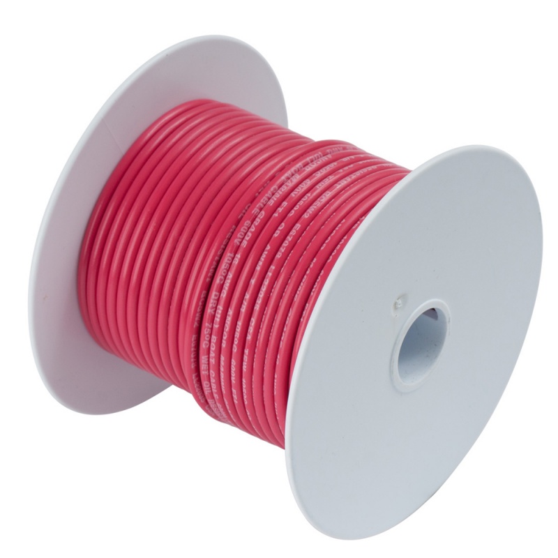 Ancor Red 6 Awg Battery Cable - 25'