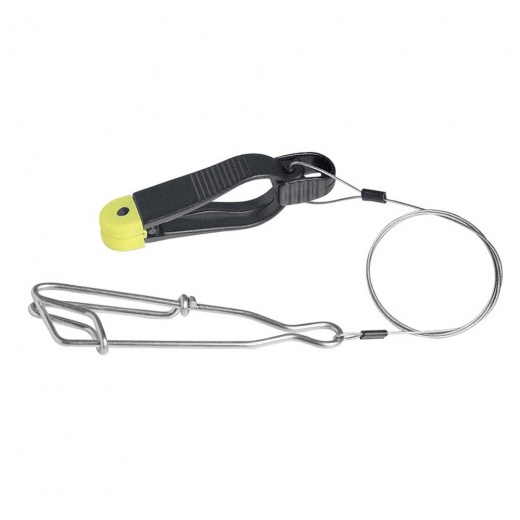 Scotty 1183 Mini Power Grip Plus - 30" Wire Leader W/Stacking & Self-Locating Snap