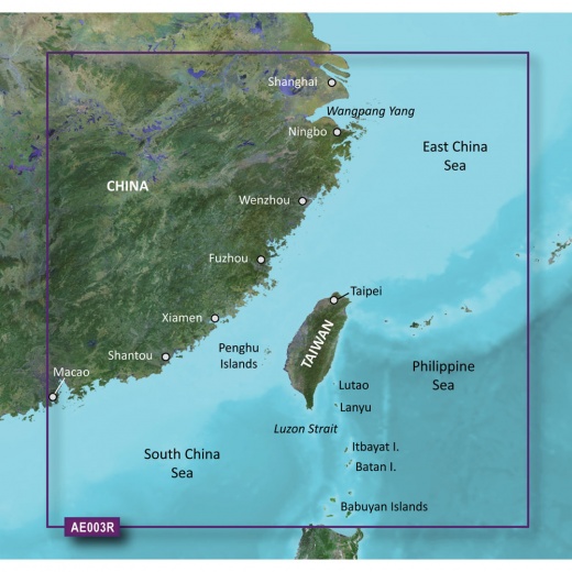 Garmin Bluechart G3 Vision HD - VAE003R - Taiwan MicroSD/SD