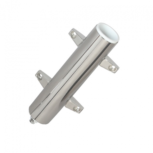 Lee's Stainless Steel Heavy Duty Bulkhead Mount W/Swivel Base 2.25" Od X 10.5" Tube