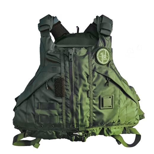 First Watch Av-1000 Kayak Style Duty PFD - Green - M/L