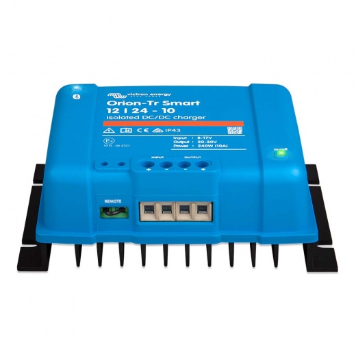 Victron Orion-Tr Smart 12/24 10 Amp (240W) Isolated Dc-Dc Charger Or Power Supply