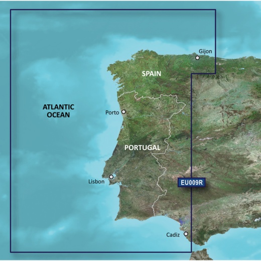 Garmin Bluechart G3 Vision HD - VEU009R - Portugal & NW Spain - MicroSD/SD