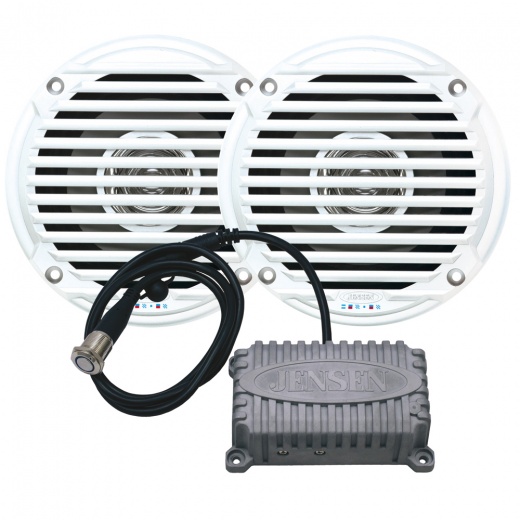 Jensen CPM50 Bluetooth Package - Amplifier & 5" Speakers