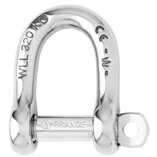 Wichard Self-Locking D Shackle - Diameter 5Mm - 3/16"