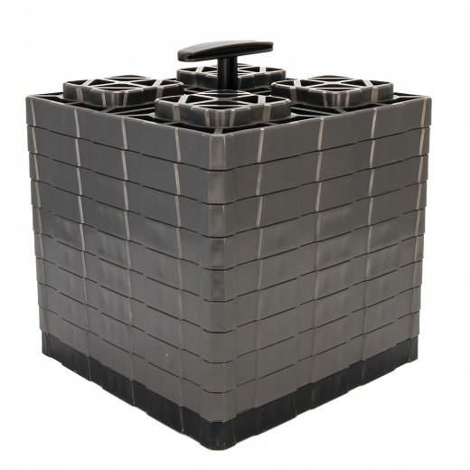 Camco Fasten Leveling Blocks Xl W/T-Handle - 2X2 - Grey *10-Pack