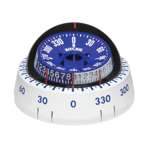 Ritchie Xp-98W X-Port Tactician&#153; Compass - Surface Mount - White