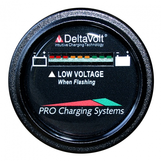 Dual Pro Battery Fuel Gauge - Deltaview Link Compatible - 36V System
