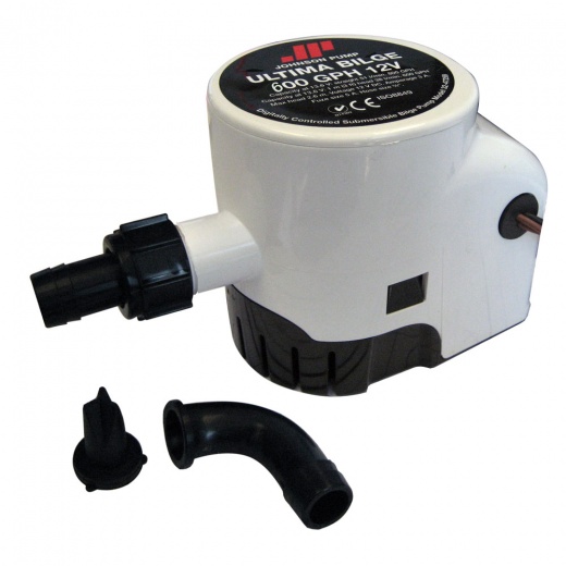 Johnson Pump Ultima Bilge 600 Gph 3/4" Hose Dura Ports